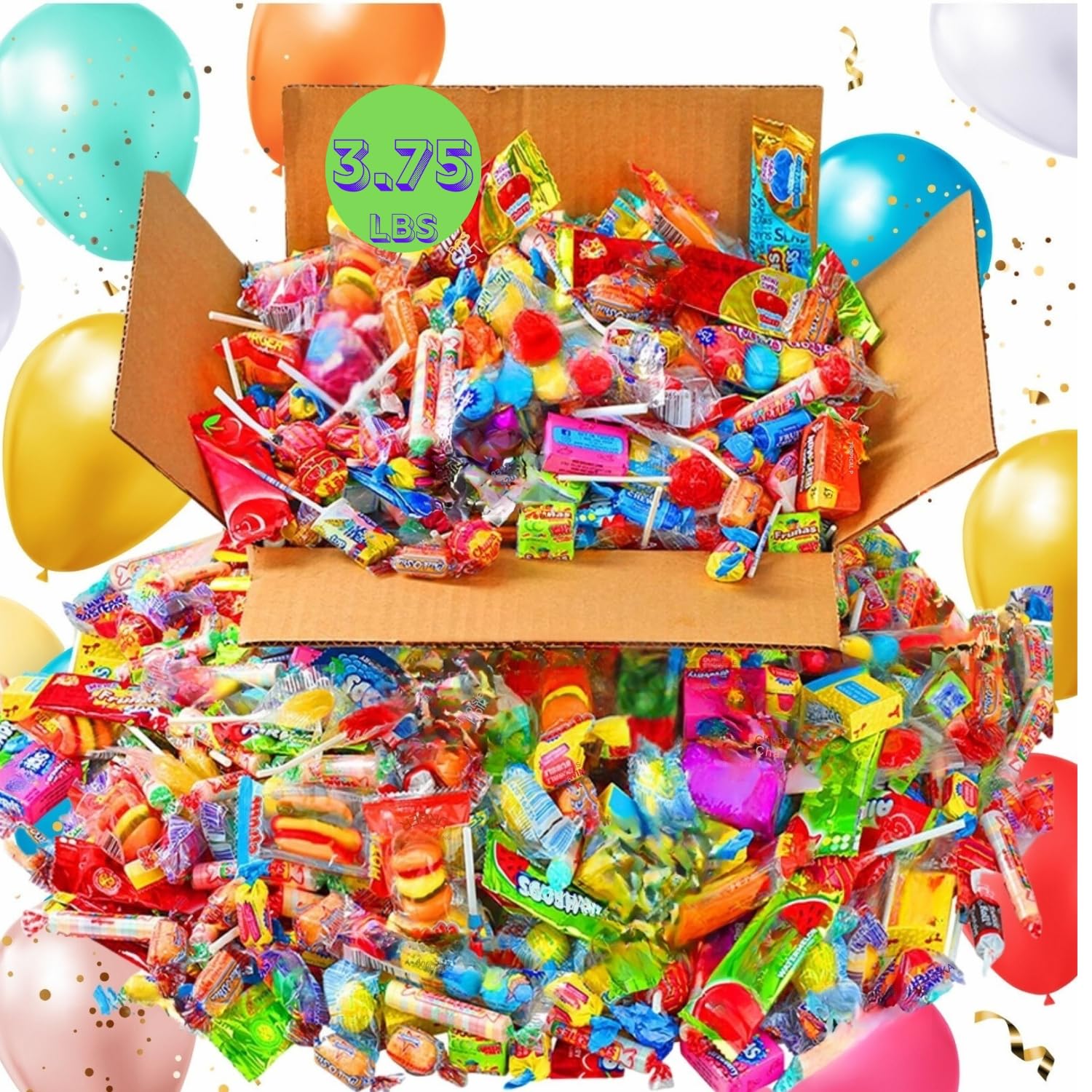 GIANT 1.7KG (60OZ) 3.75 LB - Candy Pinata Mix - Bulk Candy